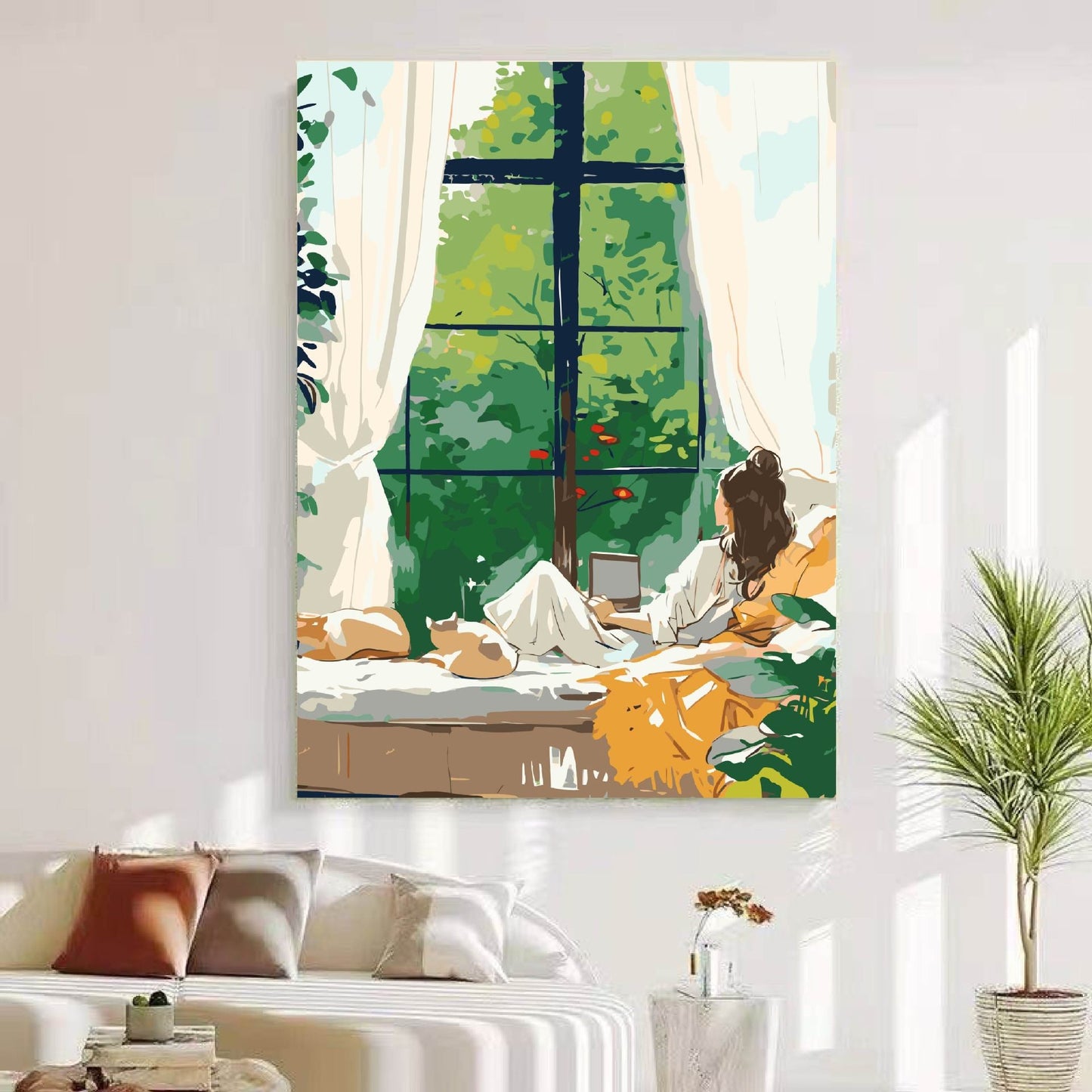 Cozy Lifestyle Leinwandkunst Brehn