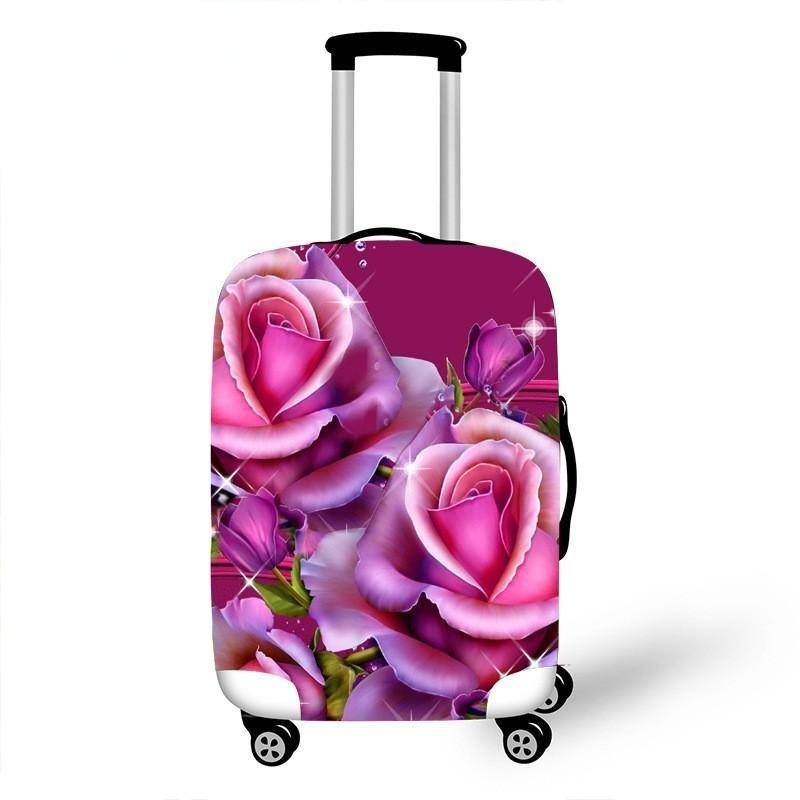 Damen Hartschalenreisekoffer mit floralem Design Brehn