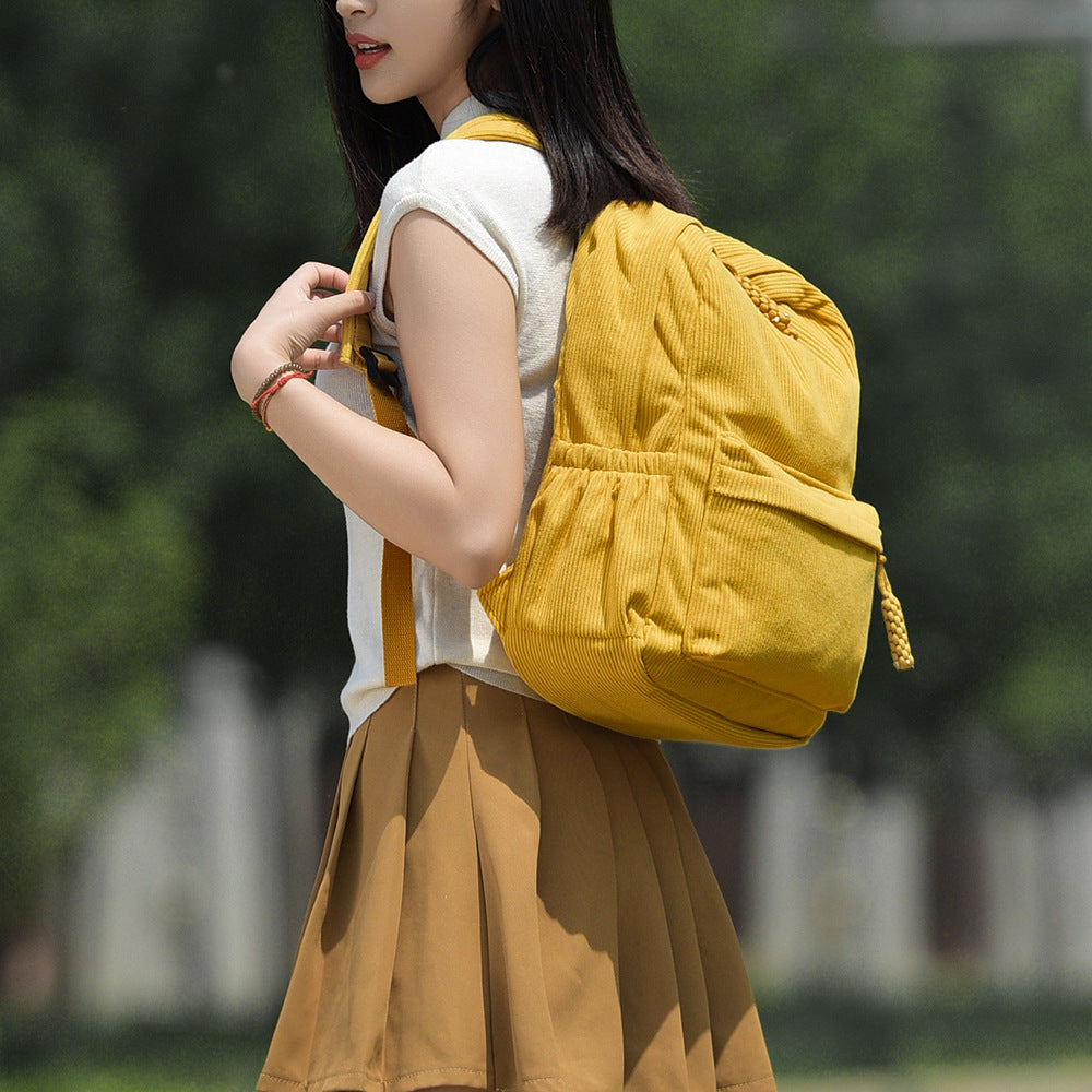 Casual Corduroy Rucksack Brehn