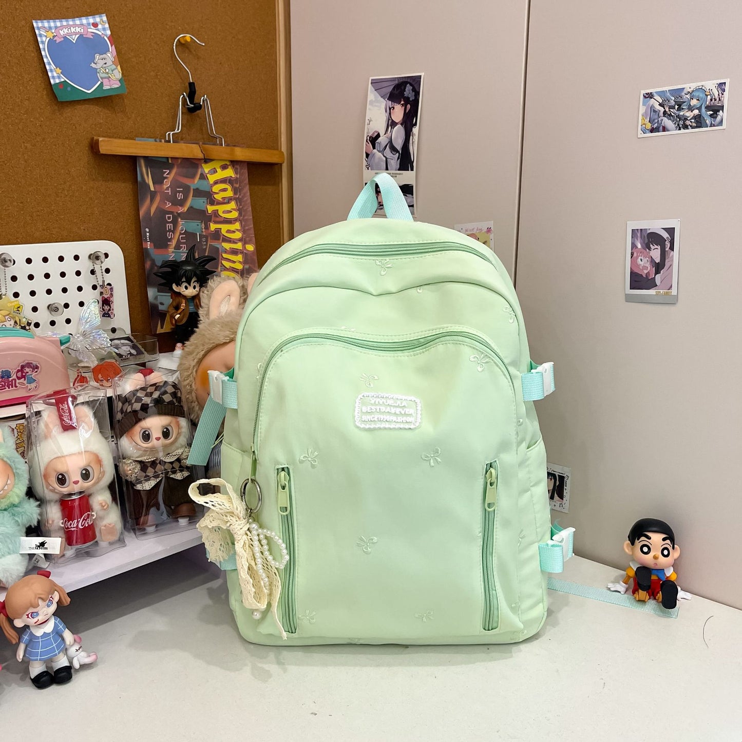 Stilvolle floral gestickte Rucksack