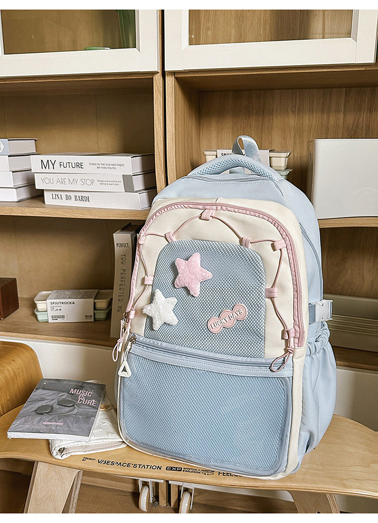 Kreativer Star-Beschmückter Schulrucksack