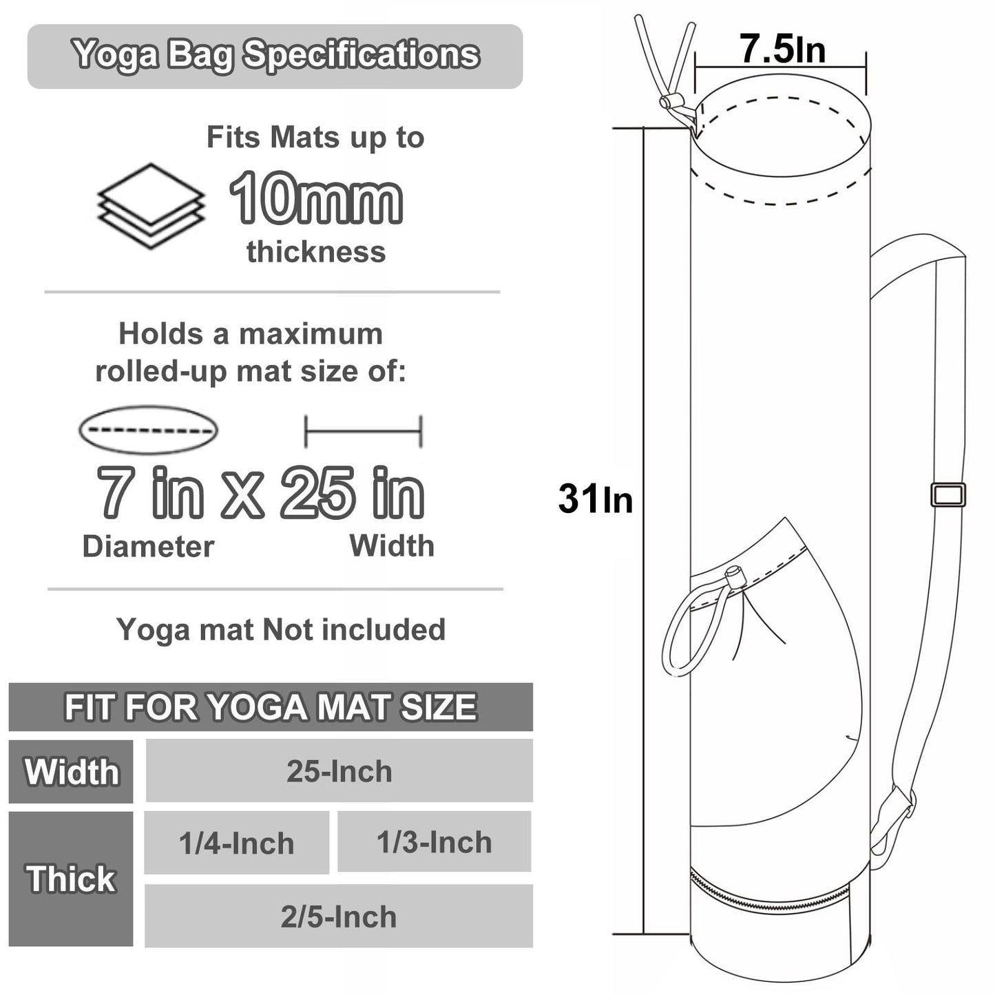 Yoga Rolltasche Brehn