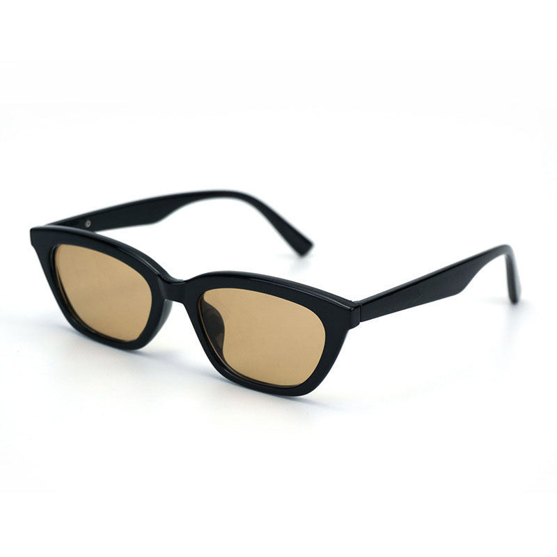 Damen Modische Cat-Eye Sonnenbrille mit elegantem transparenten Rahmen Brehn