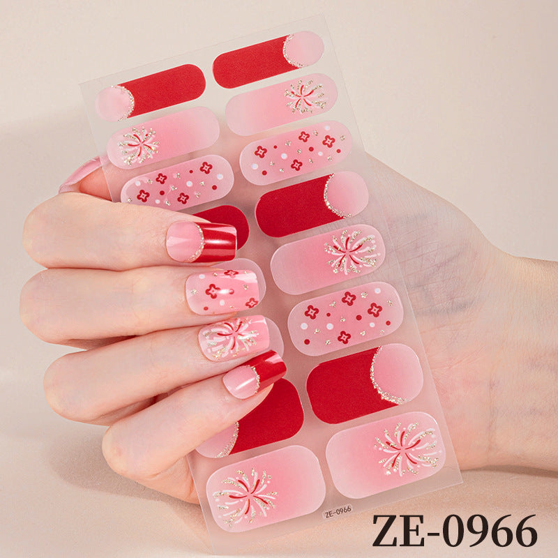 Urlaubs-Themen Nagelwraps