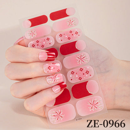 Urlaubs-Themen Nagelwraps