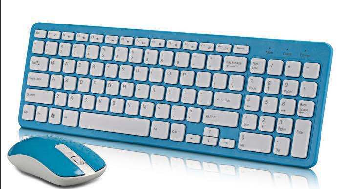 Funk-Tastatur und Maus Kombination mit Schlankem Design Brehn