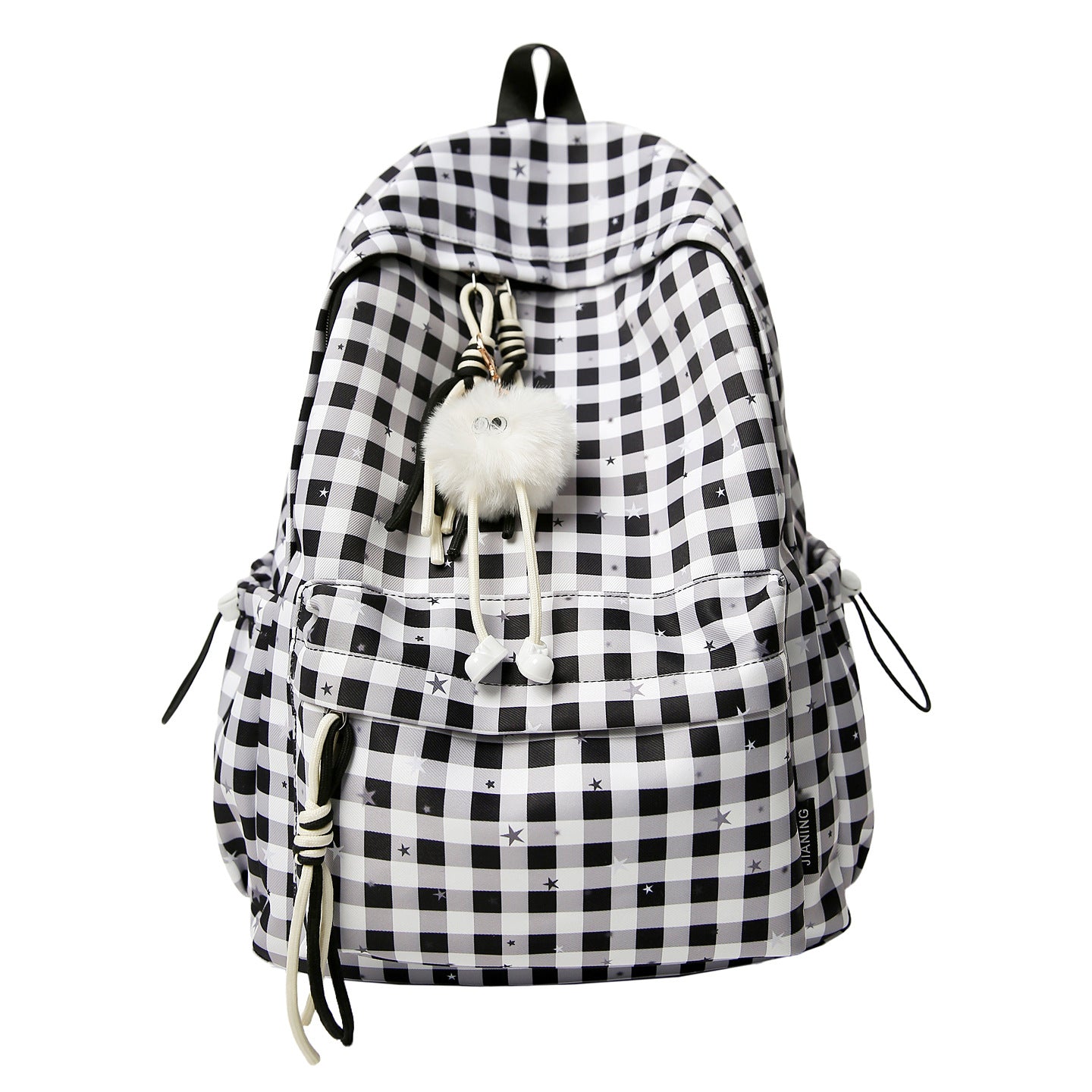 Verspielter Grafikdruck Rucksack
