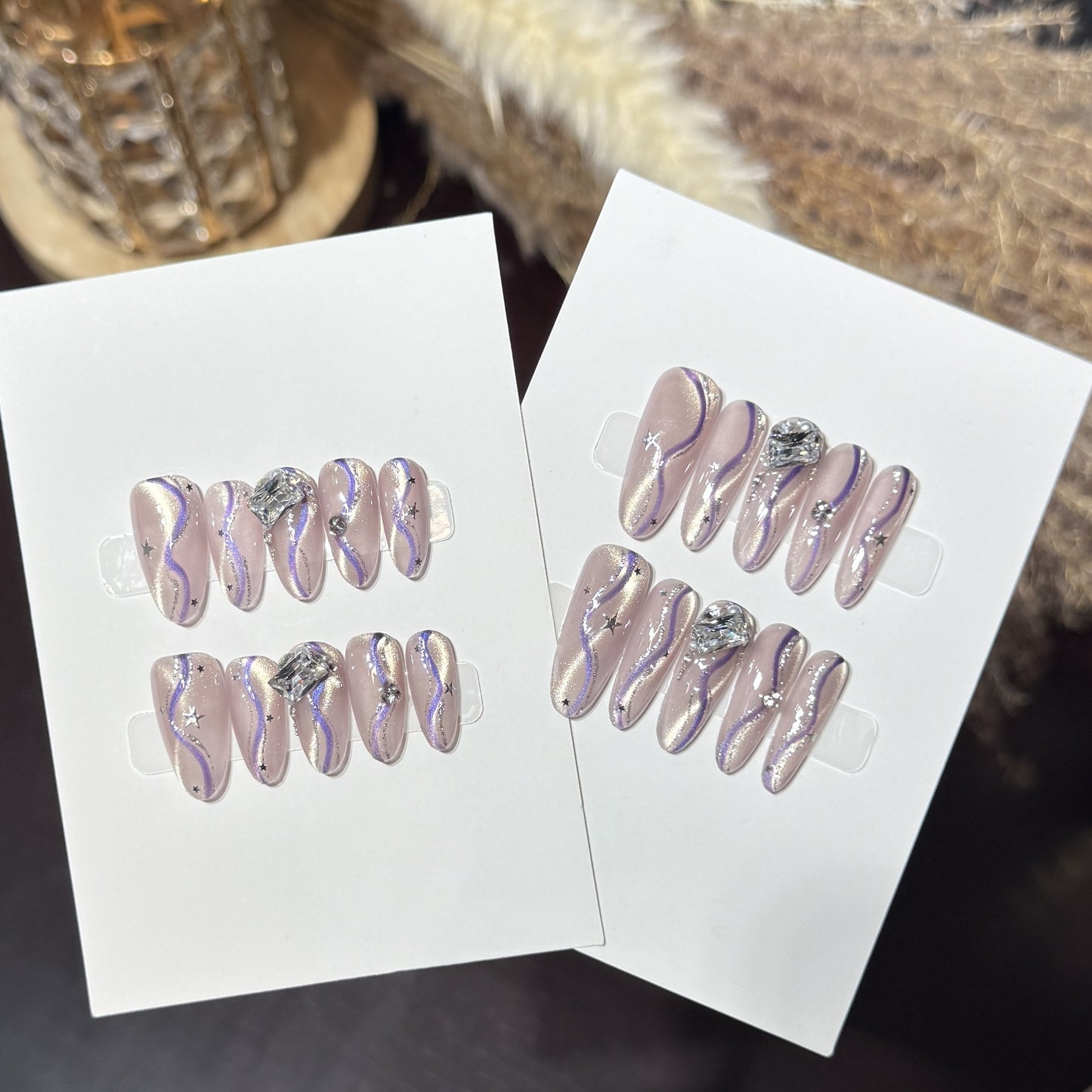 Glamouröses Dekoratives Nagelkunstset Brehn