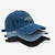 Damen zertifizierte Jeans bestickte Cap Brehn
