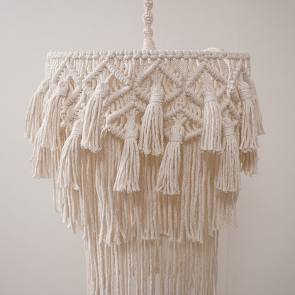 Macrame Hängende Dekorative Lichtfassung Brehn