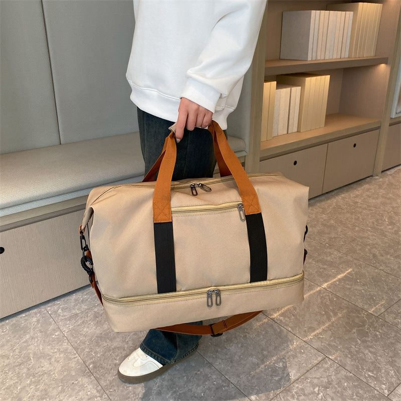 Sportliche Reisetasche mit Verstellbarem Schultergurt und Organizerfächern Brehn