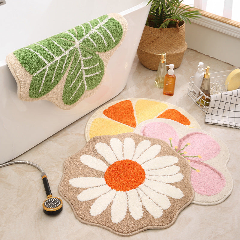 Floral Design Badmat Brehn