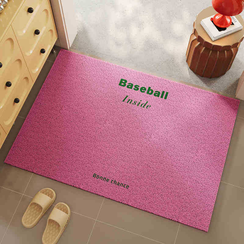 Indoor-Baseball-Themen Begrüßungsmatte