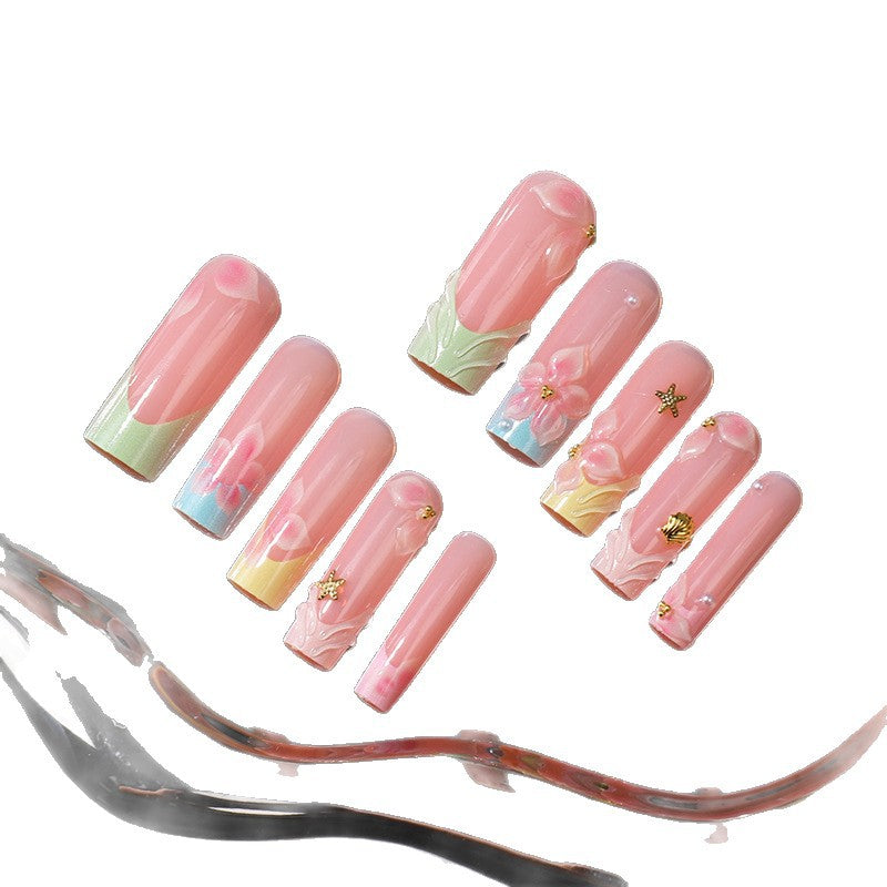 Floral Artisan Press-On Nail Set Brehn