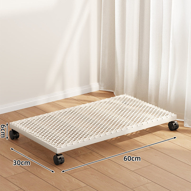 Niedrigprofilierter runder Blumentopf-Dolly mit 360° drehbaren Rollen