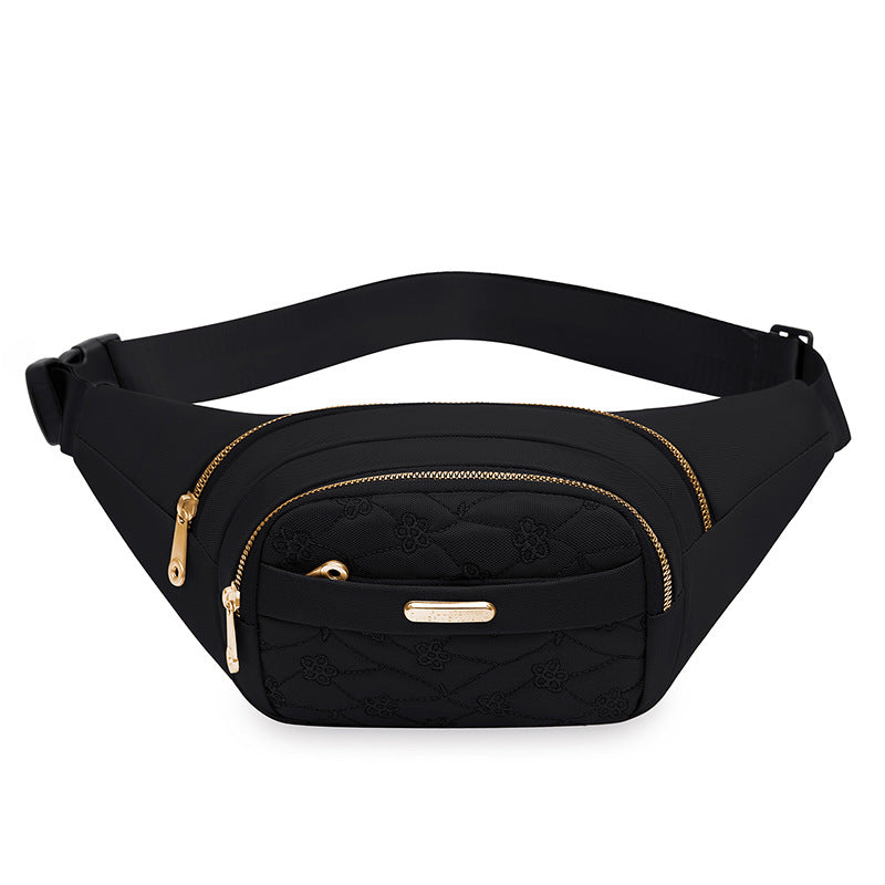 Elegante floral designte Gürteltasche Brehn