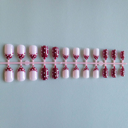 Elegantes Spitz-Acryl-Nagelkunst-Set