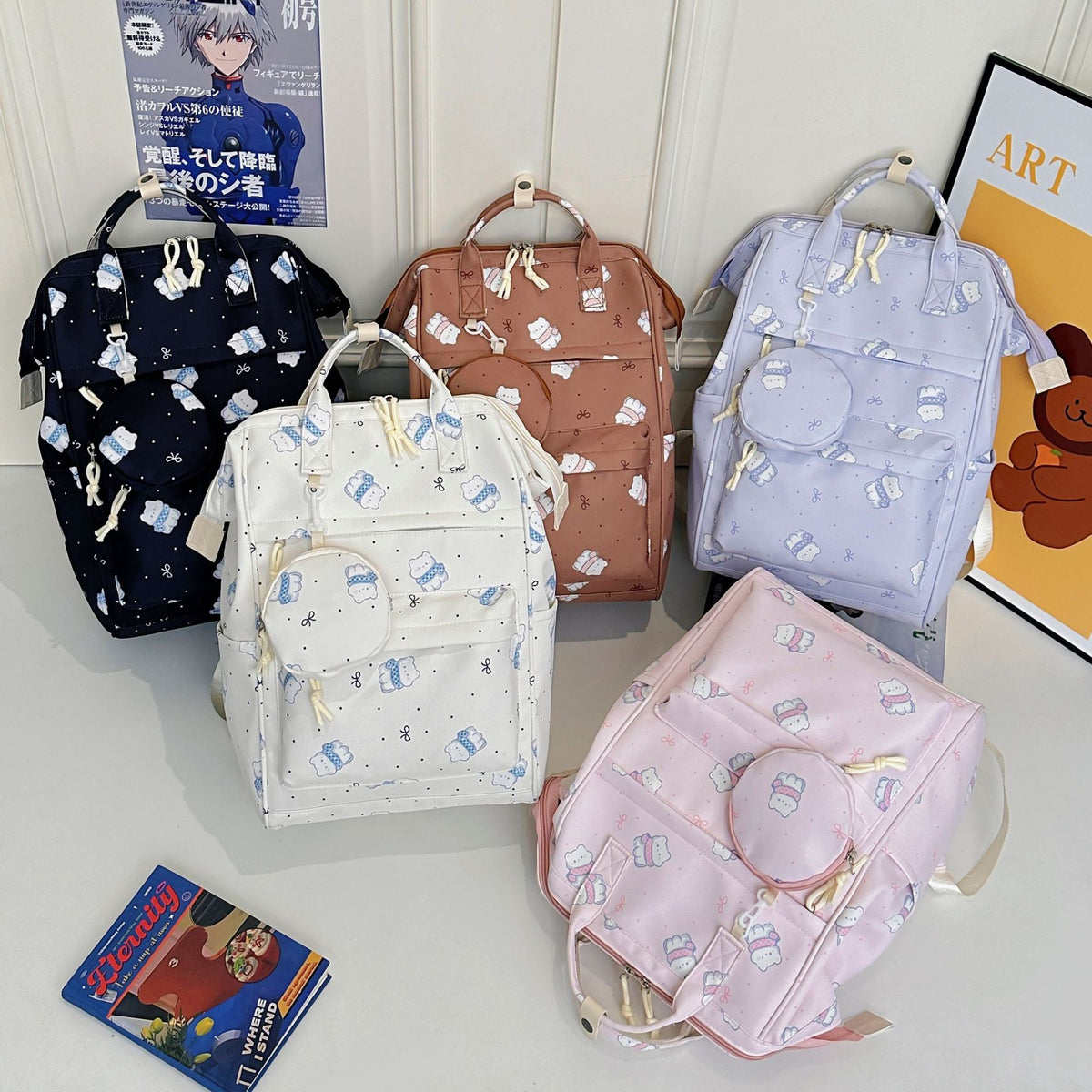 Verspielter Bedruckter Windelrucksack Brehn