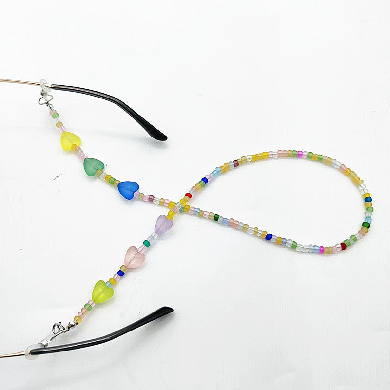 Bunte Perlen-Brillenhalterkette Brehn