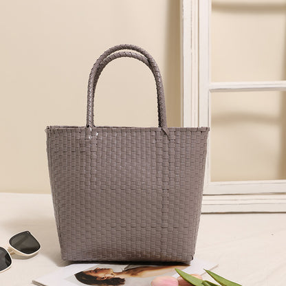 Geflochtene Freizeit Shopper-Tasche Brehn