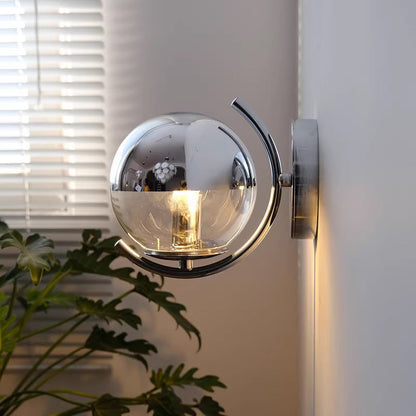 Moderne Geometrische Globus Pendelleuchte