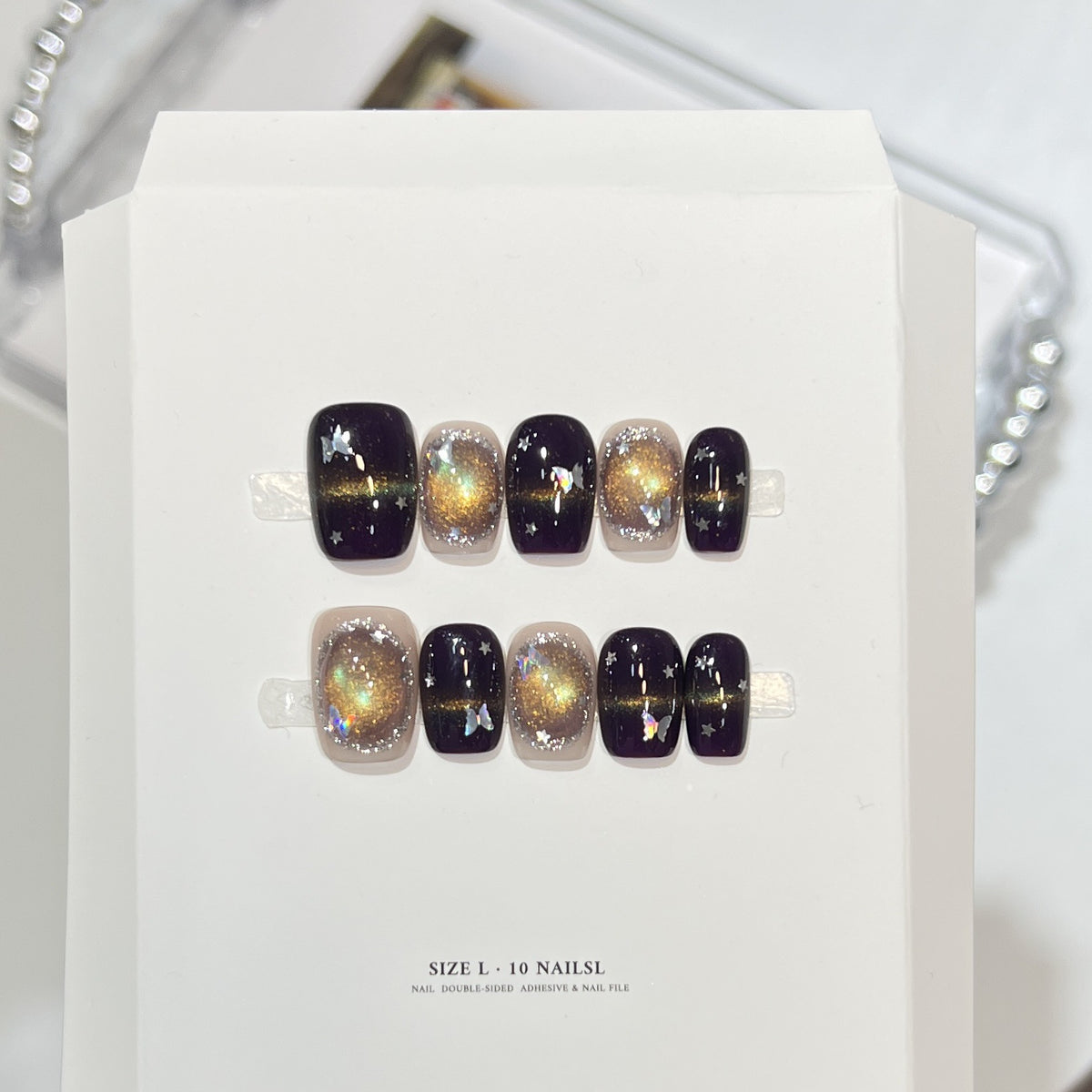 Sternen Gradient Nail Art Set Brehn