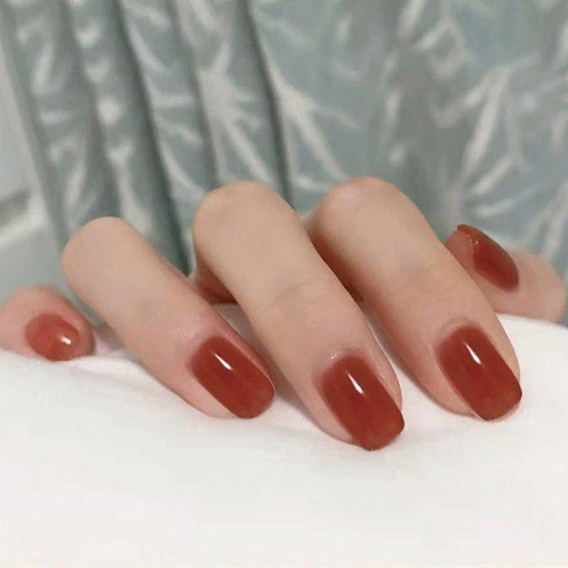 Glänzendes Fashion Press-On Nagelset Brehn