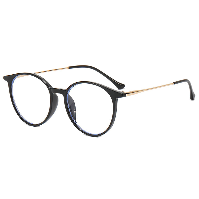 Damen modische runde Brille mit filigranem Design Brehn