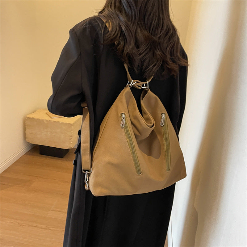 Stylische Mehrfachfach Hobo-Tasche Brehn