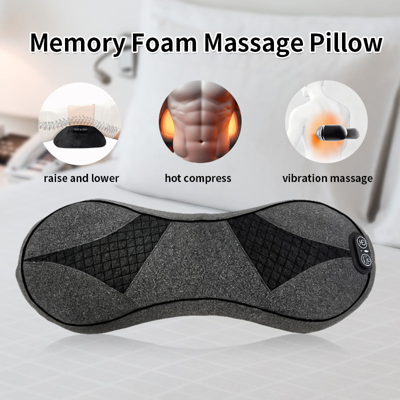 Ergonomisches Nackenmassagekissen Mit Wärmefunktion Und Usb-Ladefunktion Brehn