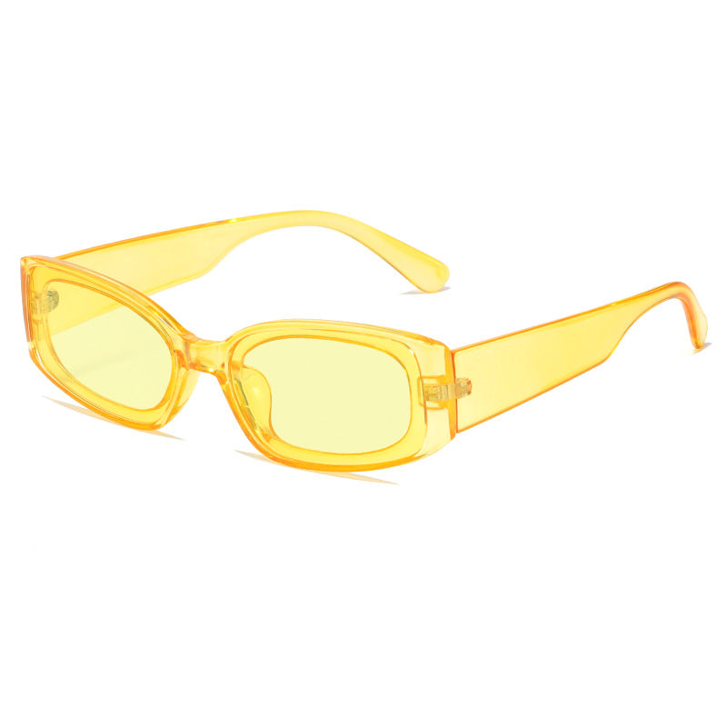 Damen modische Sonnenbrille im futuristischen Design Brehn