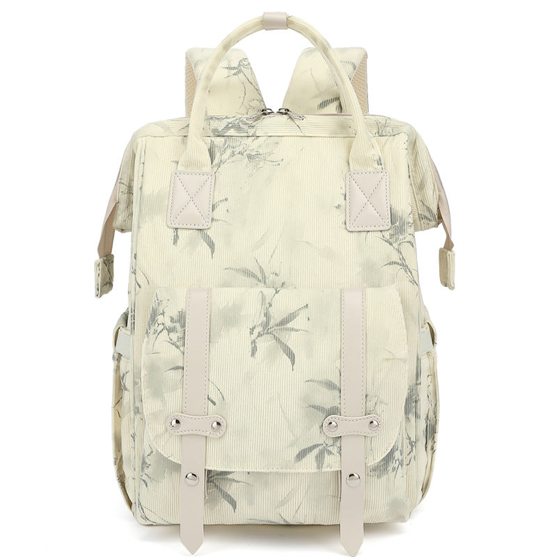 Stylischer Blumendruck Rucksack Brehn