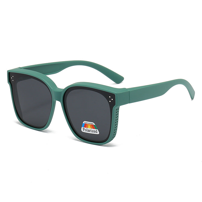 Damen modische quadratische Sonnenbrille mit innovativem Lüftungssystem Brehn