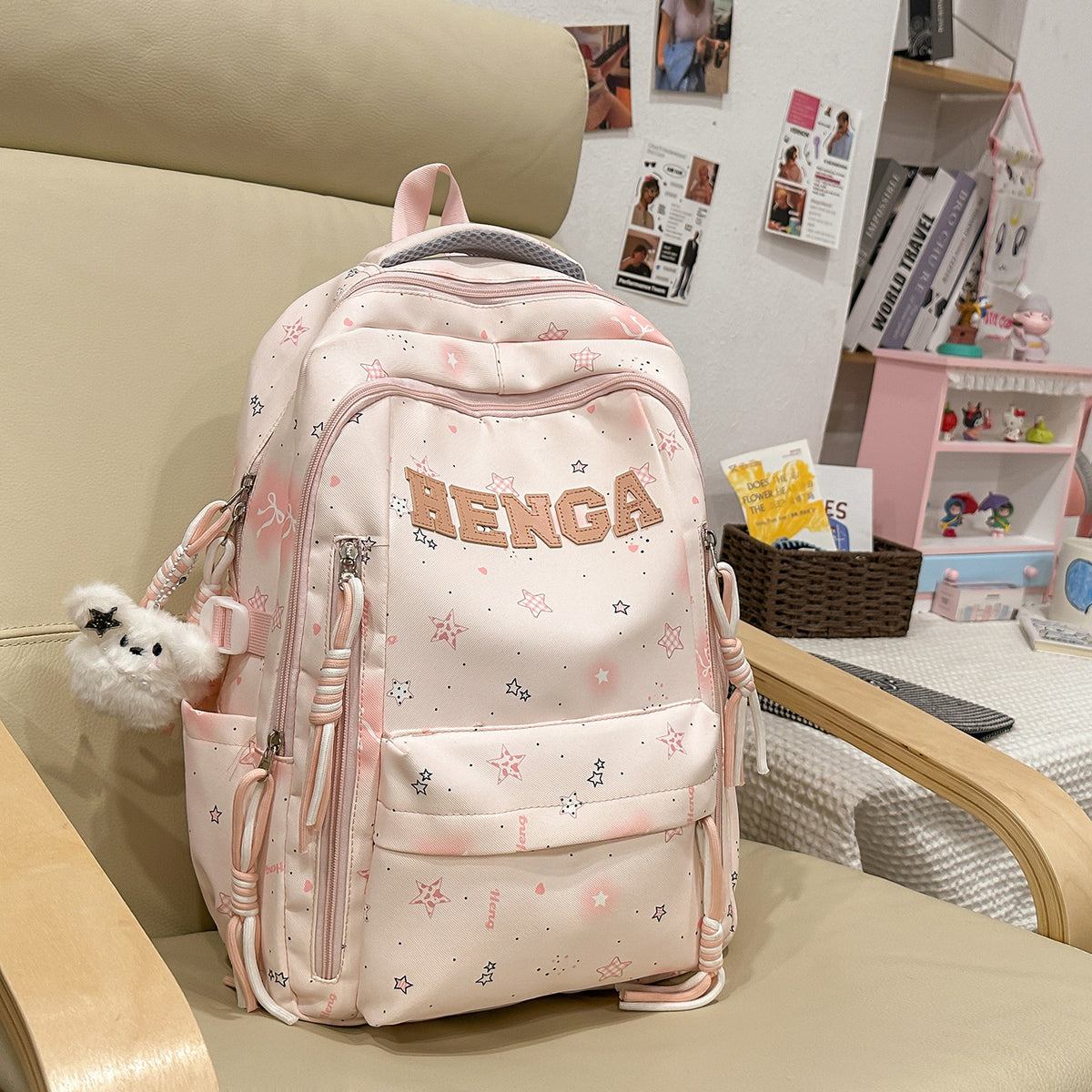 Stylischer Multi-Functional Rucksack mit dekorativen Akzenten Brehn