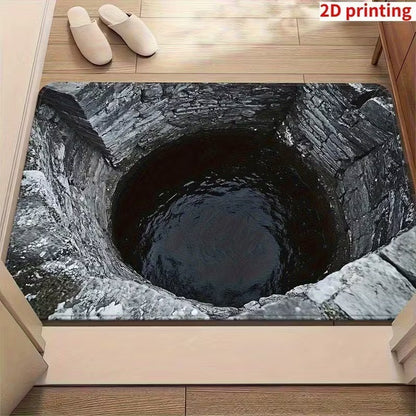 Künstlerische 3D Höhlen-Szene Bereichsmatte Brehn