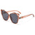 Glamouröse Cat-Eye-Sonnenbrille mit Kristallverzierungen Brehn