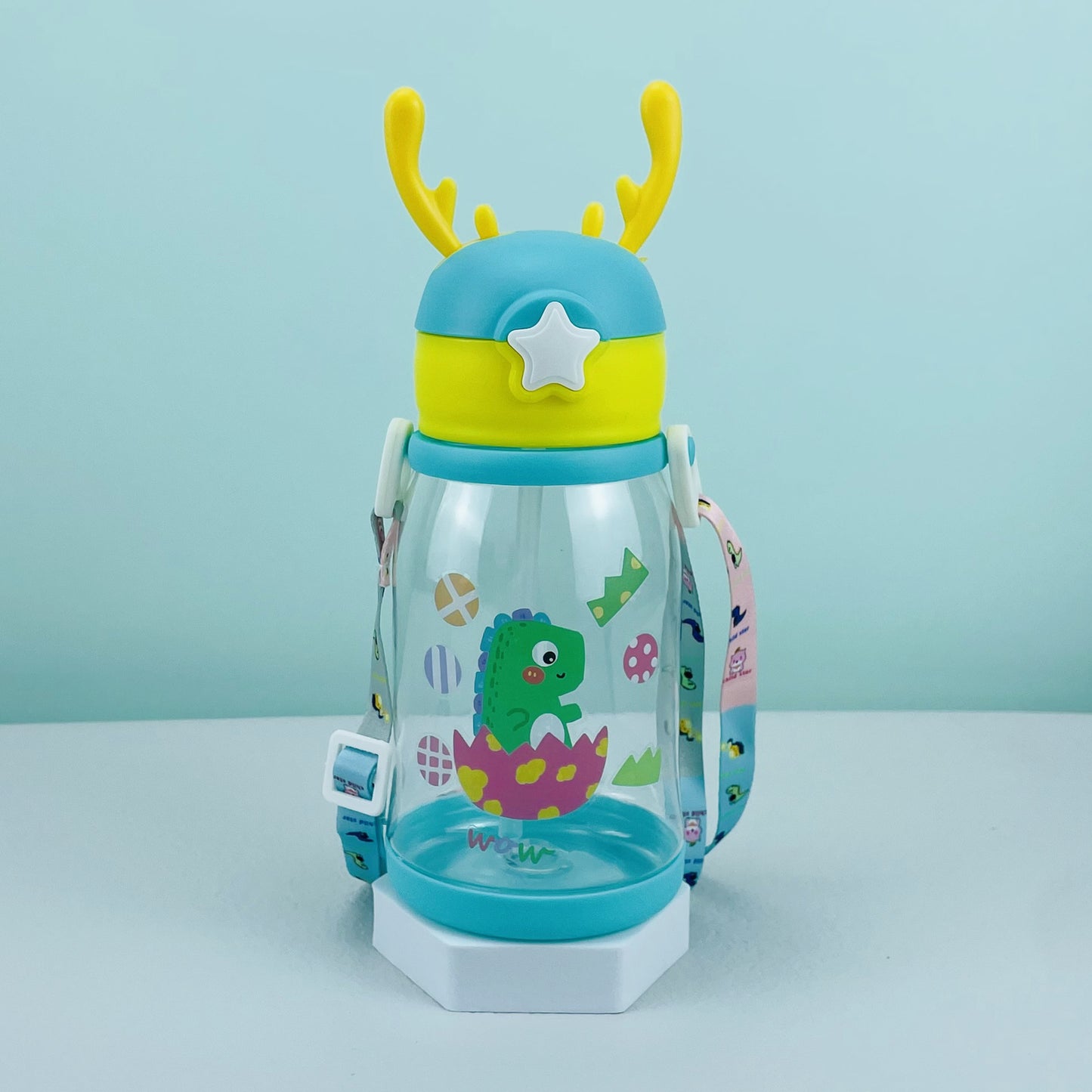 Damen Kinder-Trinkflasche mit abnehmbaren Tragegurt Brehn