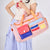Bunte Sport-Duffle-Tasche
