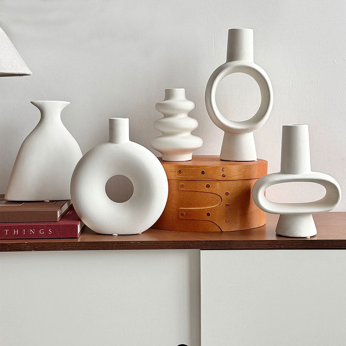 Moderne dekorative Tischvase