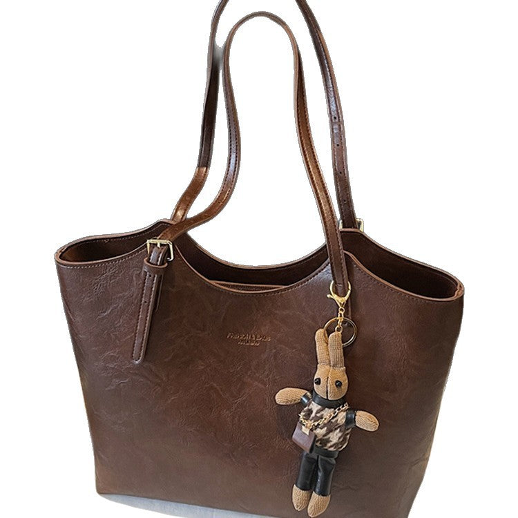 Premium Kunstleder Tragetasche Brehn