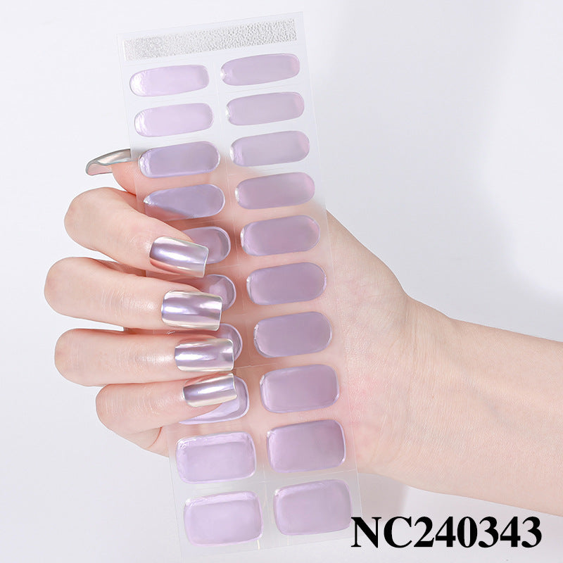 Elegante Druck-Nagelspitzen