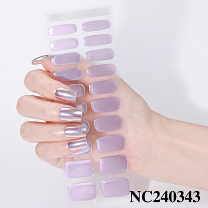 Elegante Druck-Nagelspitzen