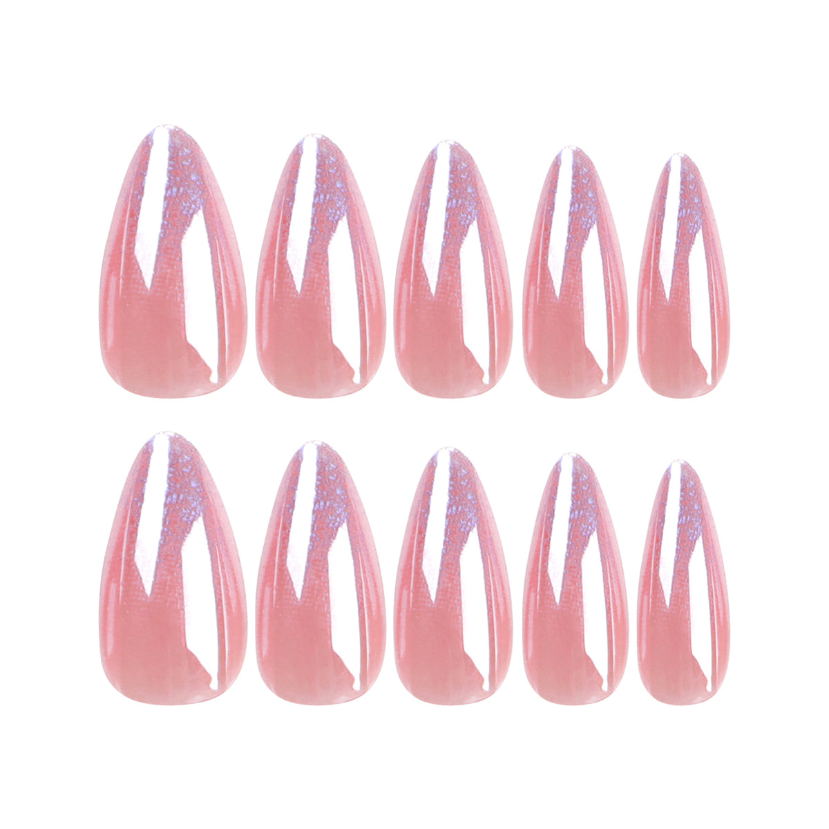 Kunstvolle Stiletto-Nägel mit Glitzer-Gradient und elegantem Design Brehn
