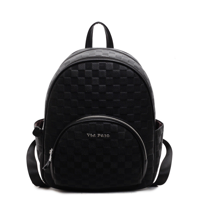 Stylische Schachbrett-Rucksack