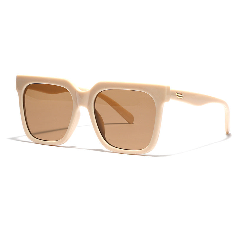 Damen quadratische Sonnenbrille mit elegantem Schildpatt-Design Brehn