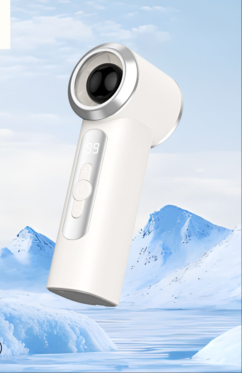 Frauen tragbarer Mini Ventilator mit intelligentem LED-Display Brehn