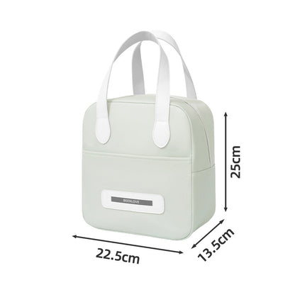 Stylische isolierte Lunch-Tasche