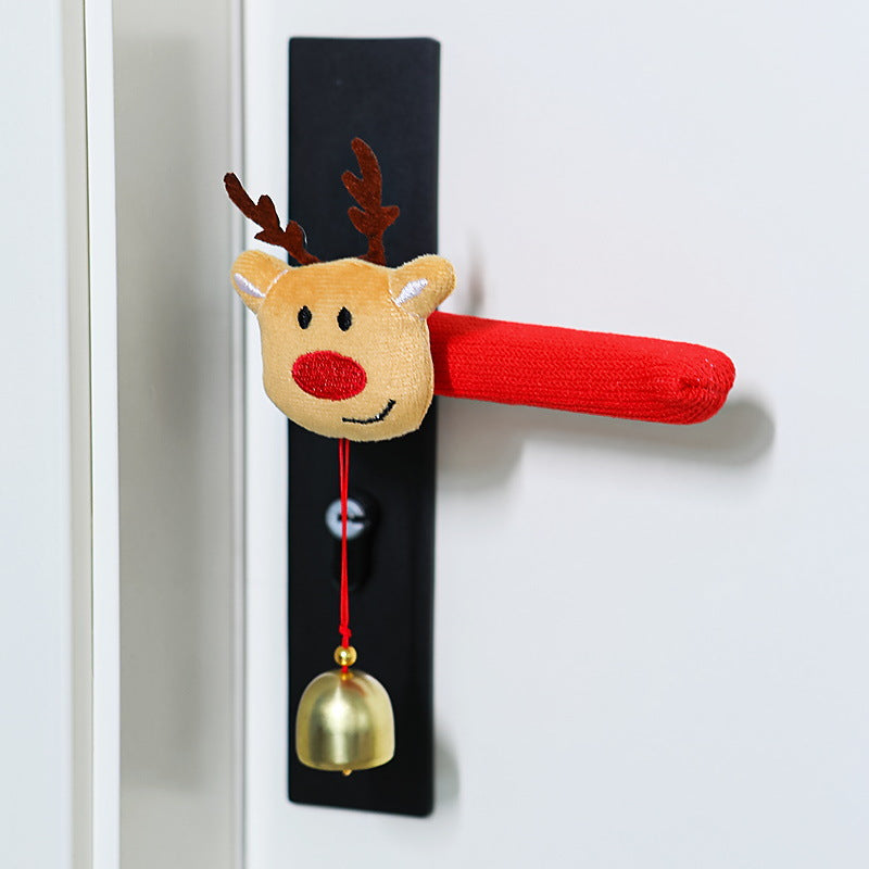 Türgriffschmuck mit Weihnachtsmann Brehn
