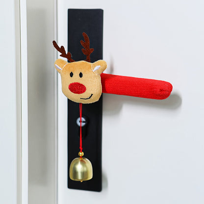 Türgriffschmuck mit Weihnachtsmann Brehn