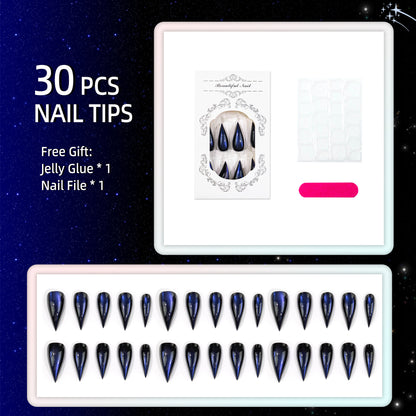 Cat Eye Press-On Nageldesign Set